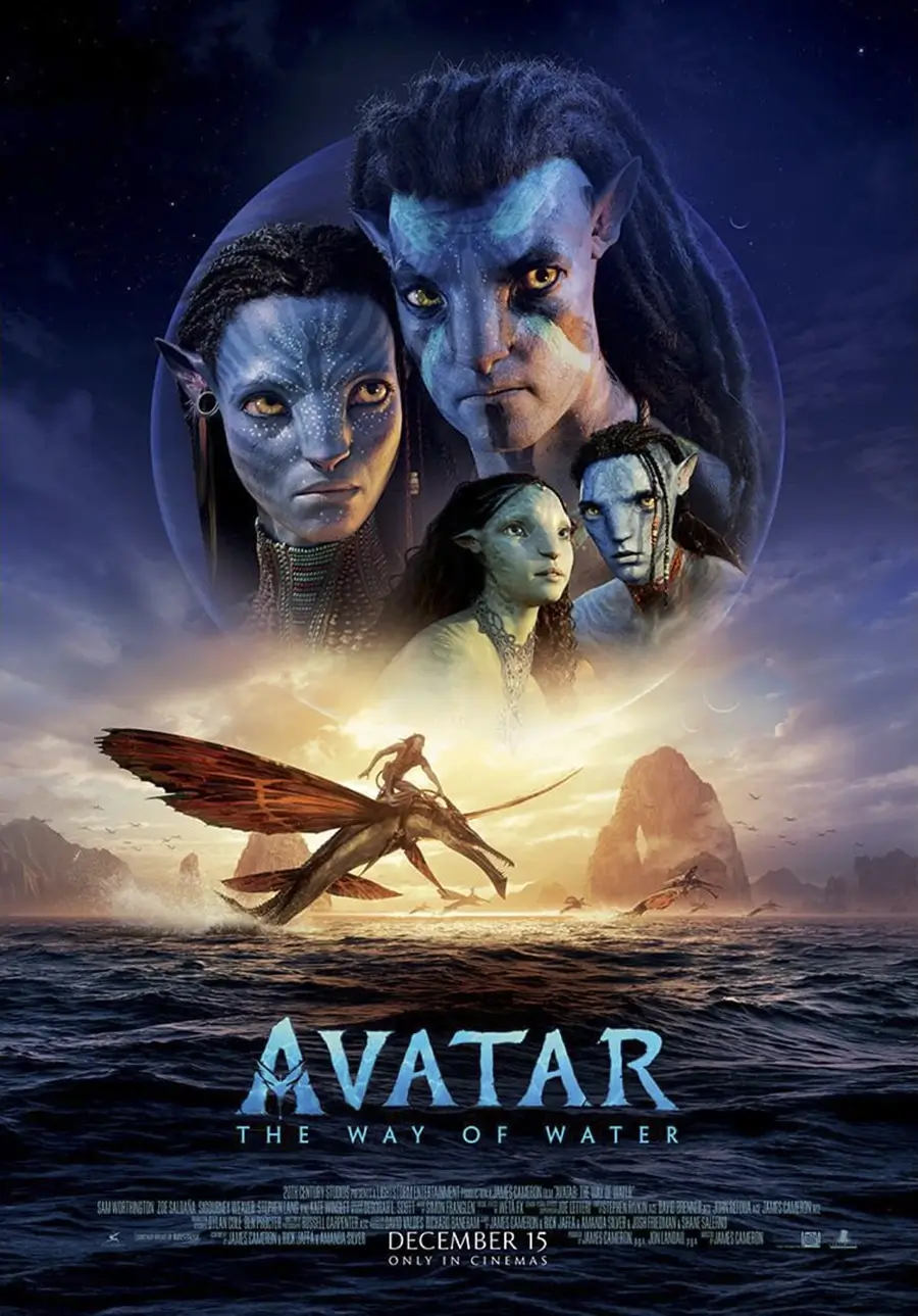 Avatar movie poster available on IPTV service for streaming in HD quality