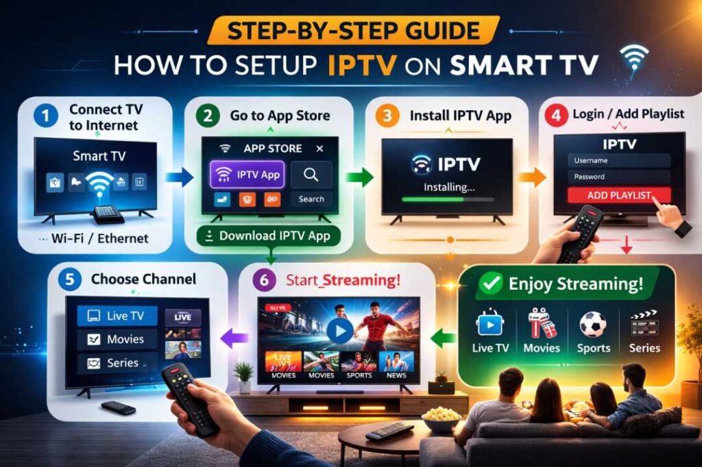 How to use IPTV on SmartTV