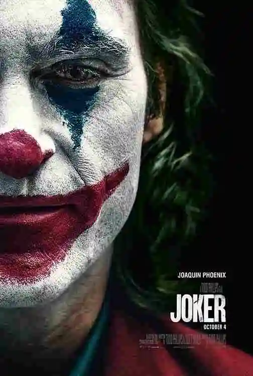 Joker (2019) movie poster available for streaming on IPTV service in high definition