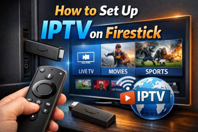 How to set up iptv o firestick